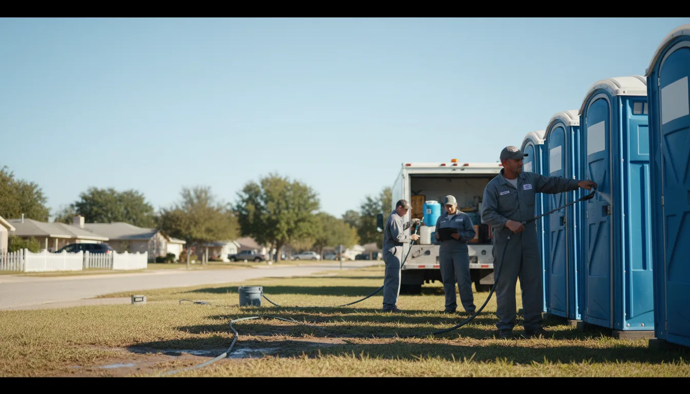 Long-Term Portable Toilet Rental in Lincoln, AR near me